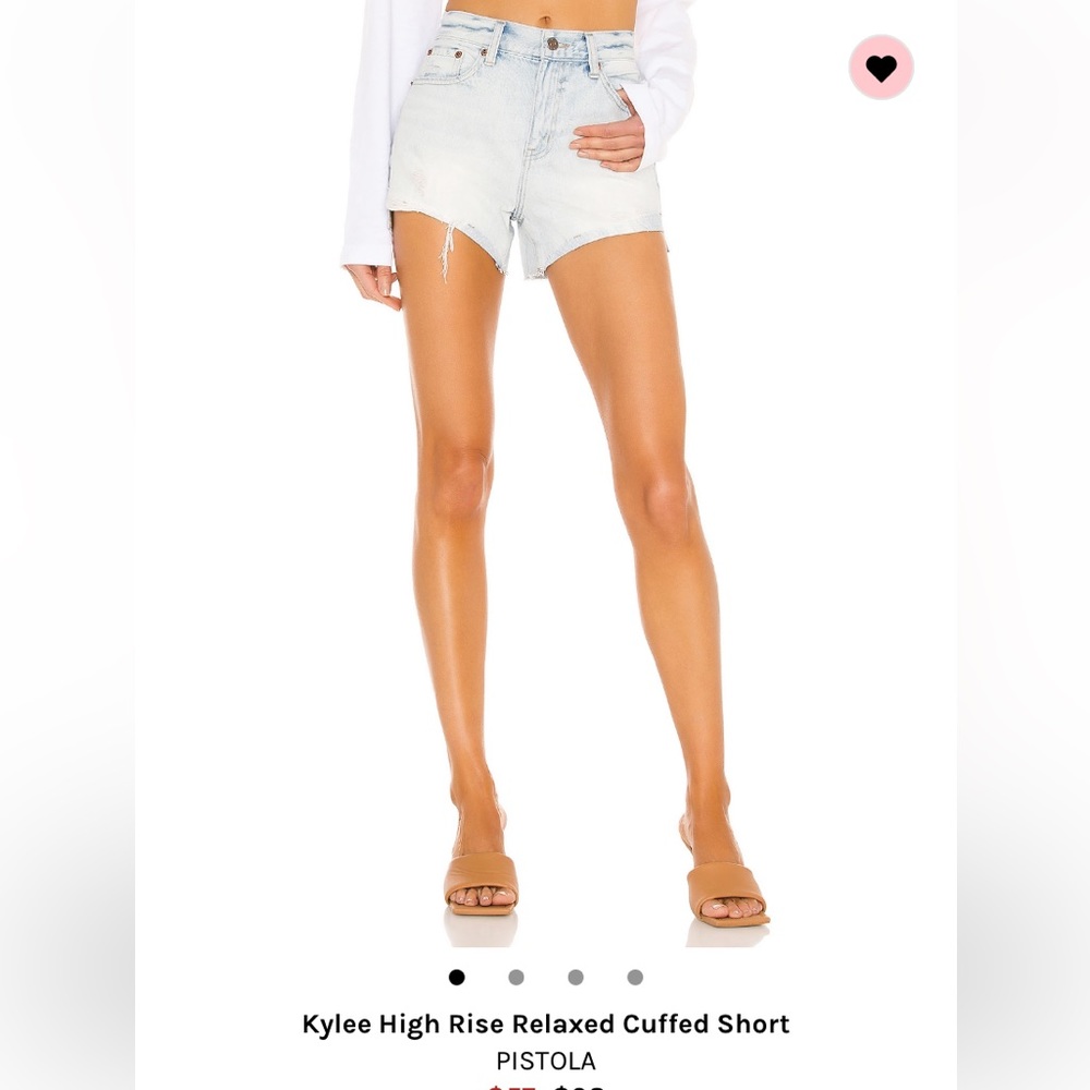 PISTOLA Kylee high rise shorts